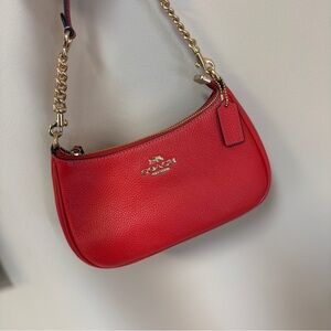 Coach CA209 LTHR TERI SHB CHN SP